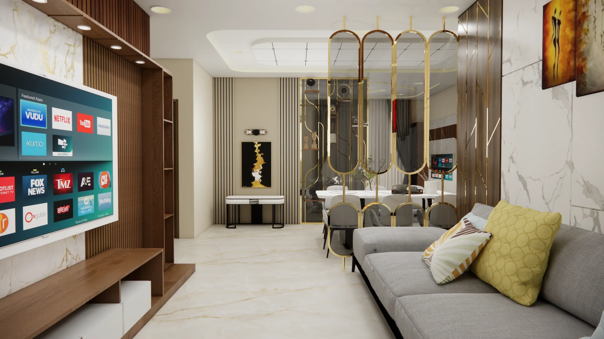Luxury Master Bedroom Interior